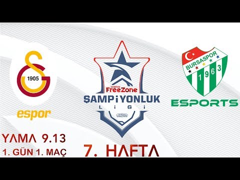 Galatasaray Espor vs Bursaspor Esports GSvsBUR | 2019 Yaz Mevsimi 7. Hafta Yama 9.13