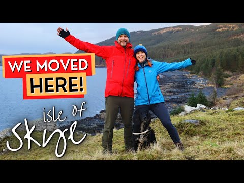 We Moved To A Tiny Cottage on The Isle of Skye! Wild Horses, Aurora, Foraging & Ancient Ruins - Ep5