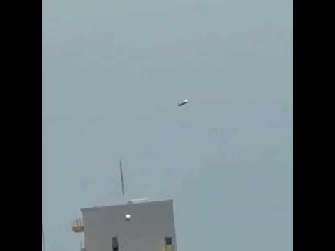 A luminous UFO was filmed wobbling through the night skies over Chiba, Japan on August 20, 2026.