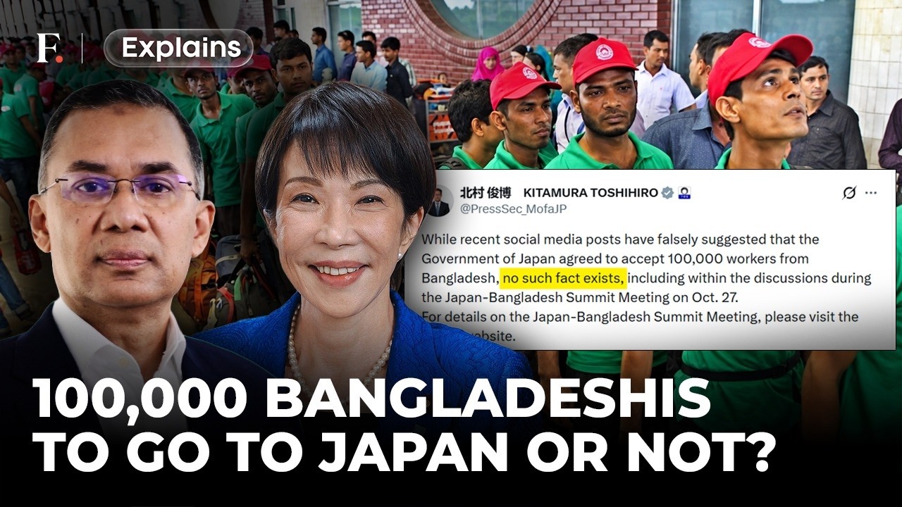 ‘No Such Facts Exist’: Japan Fact Checks ‘100,000 Bangladeshi Workers’ Recruitment Claim|FP Explains