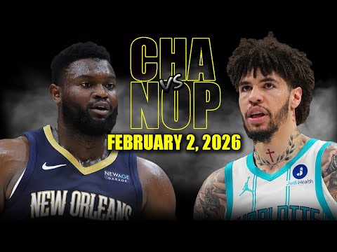 Charlotte Hornets vs New Orleans Pelicans Full Game Highlights – February 2, 2026 | NBA Season