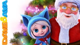 🎄 Christmas Songs for Kids | Nursery Rhymes for Babies | Christmas Time with Dave and Ava ☃️