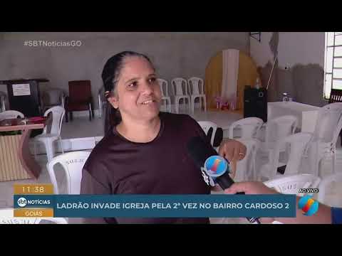 Igreja é alvo de furto em Aparecida de Goiânia