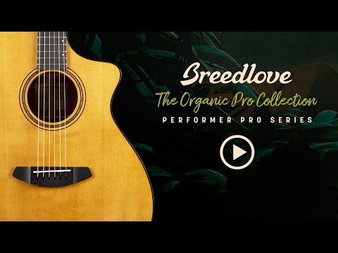 Breedlove - Organic Performer Pro Concert CE Acoustic-Electric w/Case - Aged Toner w/Suede Burst Back Finish image 21