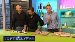 Alfie Boe collapses on Sunday Brunch - WTF?!!  (C4, 17.11.13)