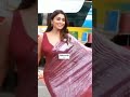 Shriya Saran In Sequin Saree On The Sets Of The Kapil Sharma Show Promoting Film Drishyam 2 Shorts