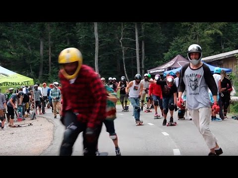 KnK Longboard Camp 2016  Week #1 Day 1 presented by KebbeK Skateboards