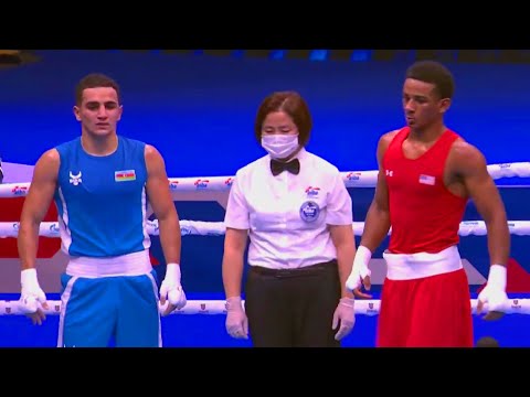Obed Bartee-el 2 (USA) vs Sarkhan Aliyev (AZE) - 🥊¼ Box World Champions Serbia Belgrade 2021