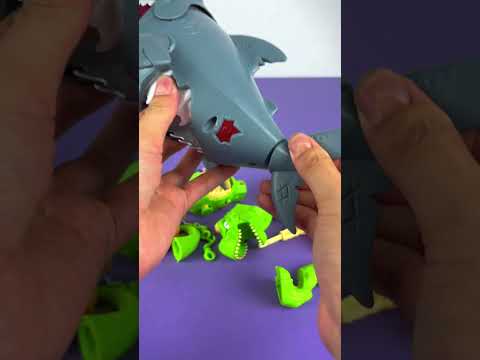 ASMR Jurassic World SMASHER Dino Island #toys #jurassicworld #asmr #jurassicworldrebirth #dinosaur