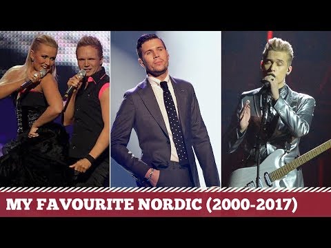 Eurovision NORDIC SONGS (2000-2017) | My Favourite Each Year