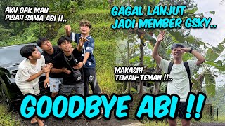 Download lagu ABI HAS NOT PASSED TO BECOME A GWSM MEMBER!! Dino cries during his farewell. mp3