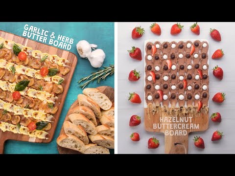 Food is BUTTER on a board!