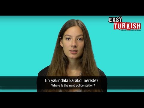 10 Turkish Phrases for a troublesome Situation - Easy Turkish Basic Phrases (3)