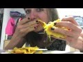 MUKBANG Tropical Fruits Mango Pineapple Watermelon And Vinegar Chips