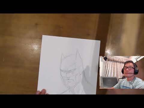 BATMAN! ROBIN! CARRIE KELLEY! Artstream with Jim Lee