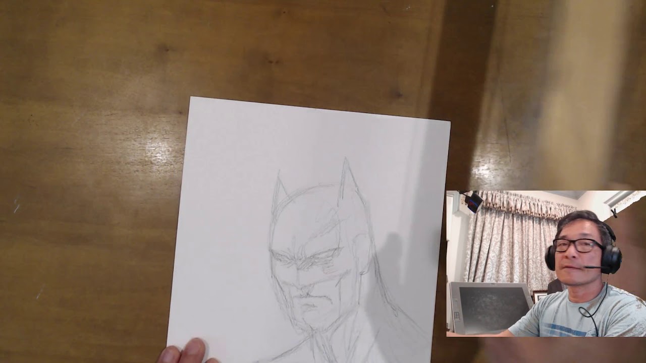 BATMAN! ROBIN! CARRIE KELLEY! Artstream with Jim Lee
