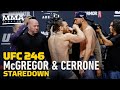 UFC 246: Conor McGregor vs. Donald Cerrone Staredown - MMA Fighting