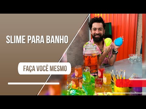 Brincadeira de criança: veja como fazer slime para banho!