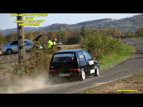 Michał SMOTER / Jakub GĄSIOREK - Fiat CC - „ Super Oes Brzostek 2018 ” Grudna 14-10-2018