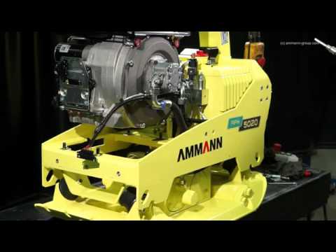 Ammann Vibratory Plate Service Video - APH 5020 e-Start Centrifugal clutch adjustment