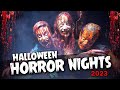 Halloween Horror Nights 2023 at Universal Studios Hollywood - All Mazes an Scare Zones   4K