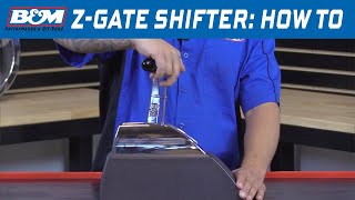 How to Shift a B&M Z-Gate Shifter - Part # 80681