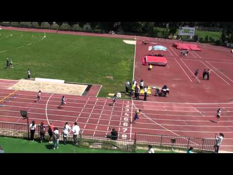 U12 W 60 m Hurdles Heat 2