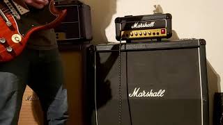 Video thumbnail for Marshall Lead 12 + Marshall Cab 4x12 with Blackbacks + Gibson SG with Solodallas Solo71 = TONE! by GantZiller