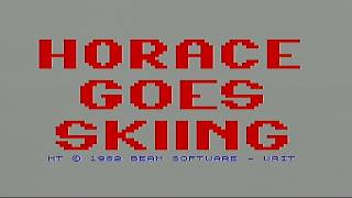 ZX Spectrum Vega Games - Horace Goes Skiing