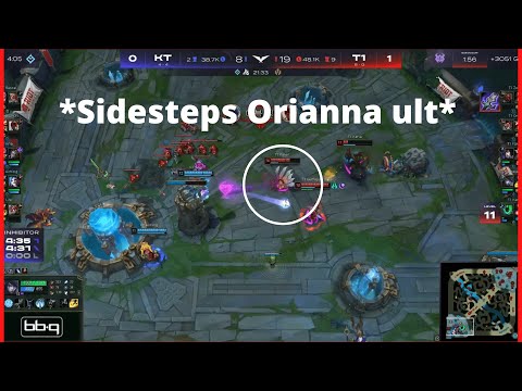 Faker's charm flash on KT Aria