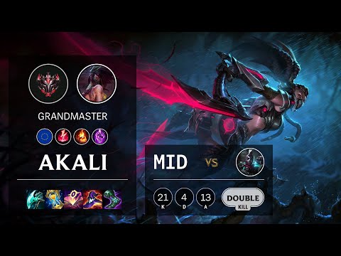 Akali Mid vs Ekko - EUW Grandmaster Patch 11.12