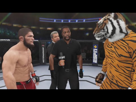 UFC 4 - Khabib vs. Wild Tiger - Eagle Fights 🦅