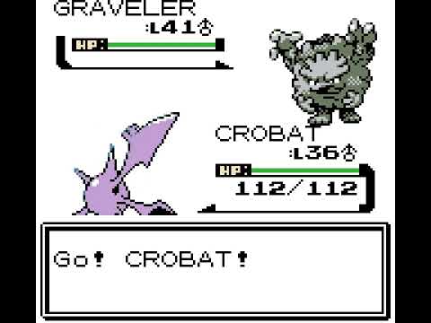 Pokémon Crystal AI Tournament - Loser's Round 2 - 48 Trainer Double Elimination Bracket