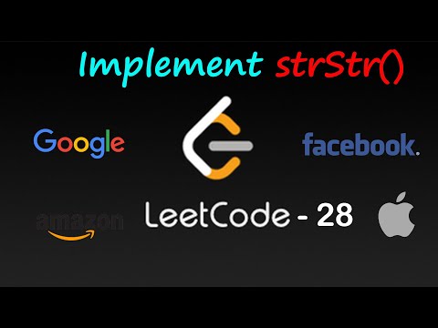 LEETCODE -  28|| Implement strStr() || Easy solution