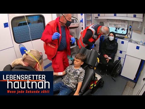 Auto fährt Achtjährigem über den Fuß: "Bei Kindern ist die Sorge hoch!"| Lebensretter hautnah |SAT.1