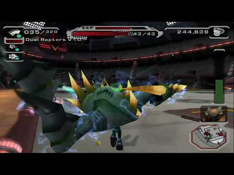 Ratchet Deadlocked (Gladiator) - Eviscerator Boss Fight [4K 60Fps PCSX2]