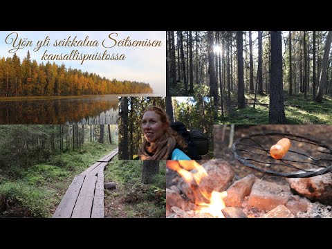An adventure in Seitseminen National Park, Finland. Wrong choises and a camp fire.