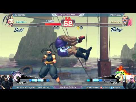 The Break #287   USF4 G2   RM EMP KDZ VS IPG Dynicksty