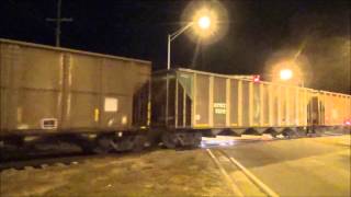 preview picture of video 'NS 899 Empty Coal Train w/ UP Power in Rincon, GA 10/12/14'