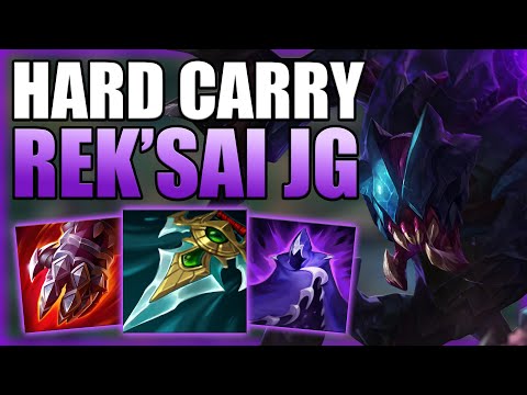 HOW TO PLAY REK'SAI JUNGLE & HARD CARRY THE GAME - Season 11 Rek'sai S+ Guide - League of Legends