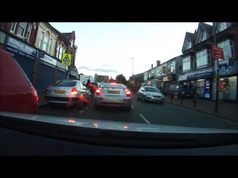 Worst pizza delivery driver parking, GT58 POW, Birmingham
