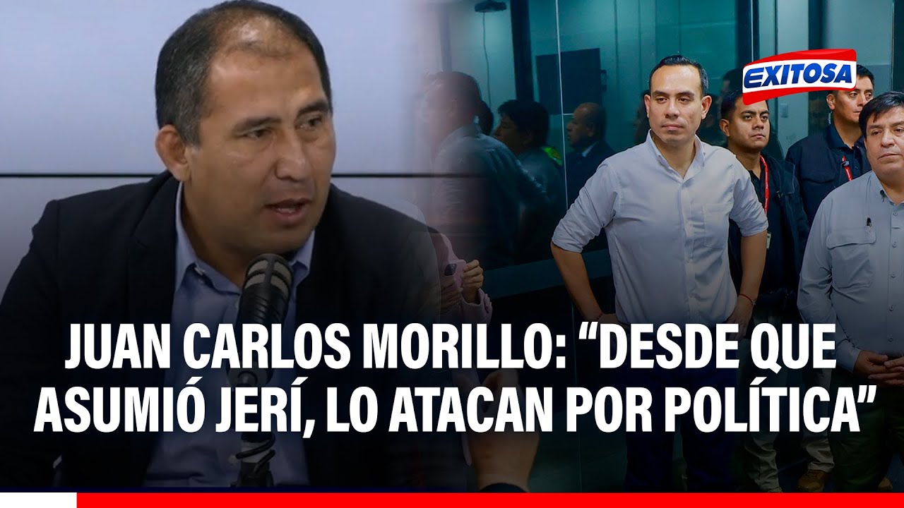 🔴🔵Juan Carlos Morillo:"Creo que es una cuestión política, desde que asume José Jerí lo han atacarlo"