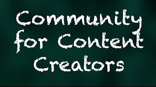 A community for Edu Creators