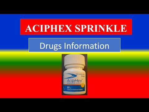 ACIPHEX SPRINKLE - Generic Name, Drug class, Brande Name ,Precautions ,  How to use,  Side Effects