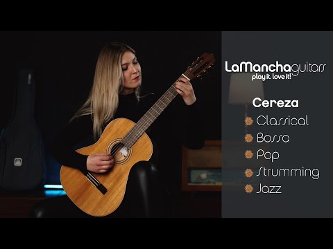 Демонстрация звучания классической гитары La Mancha Cereza