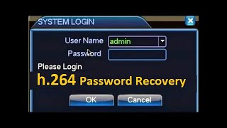dvr account has been locked | h.264 dvr account has been locked  | Solution