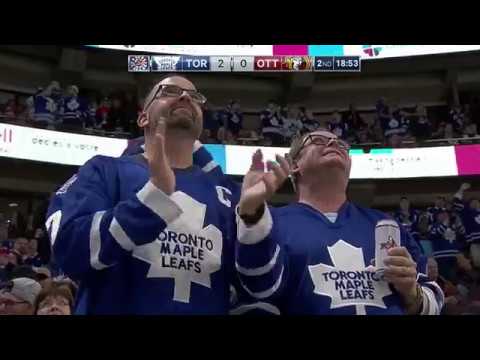 Tyler Bozak 10th Goal of the Season! 1/14/2017 (Toronto Maple Leafs vs Ottawa Senators)