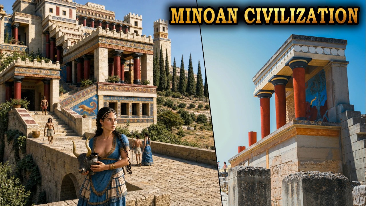 How The Minoan Civilization Actually Looked: Europe's First Advanced Civilization