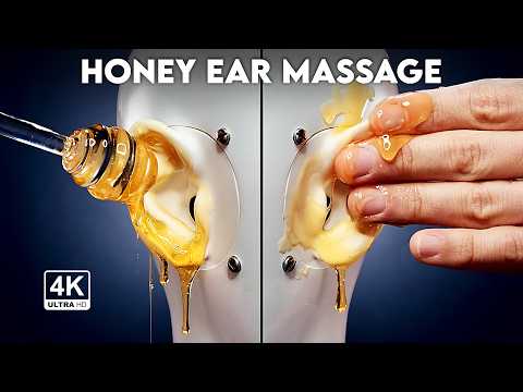 ASMR Honey Ear Massage That Melts Your Brain Before Sleep 🍯 + Other Sleep Triggers [4K]