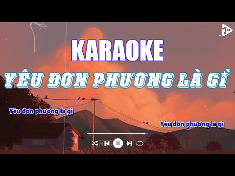 [Karaoke] Yêu Đơn Phương Là Gì? (Lofi Ver) - hOn | Beat Chuẩn Lofi Cực Chill